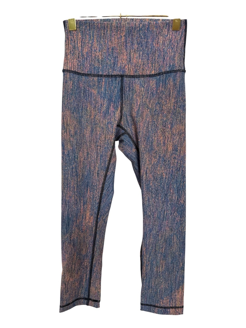 lululemon athletica Heathered Blue & Pink High-Rise Leggings